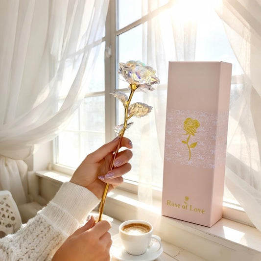 Rose of Love - Rosa Eterna de Cristal Galaxy